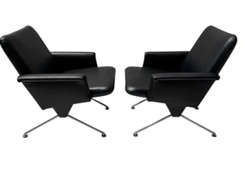 Mid-Century Modern Lounge Chairs No. 1432 by Andre Cordemeijer for Gispen, 1961